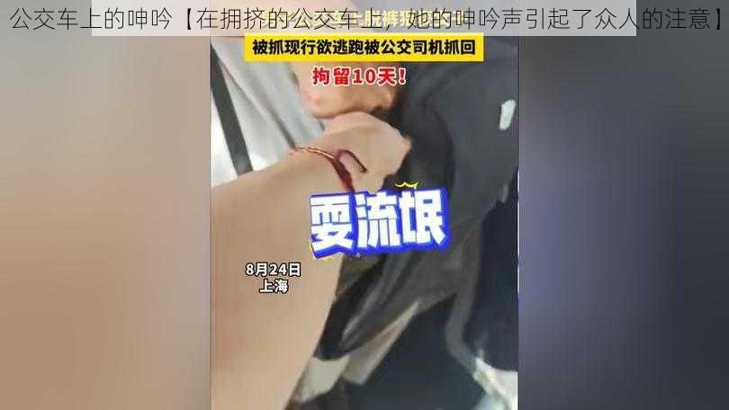 公交车上的呻吟【在拥挤的公交车上,她的呻吟声引起了众人的注意】
